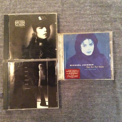 Assorted CD's  M Jackson J Jackson