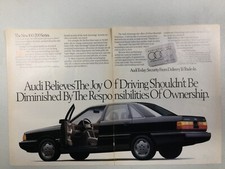 Misc 3107 Advertisement 1989 Audi 100 200 Series 2 Page 2 Piece Misc 3107 Advertisement 1989 Audi 100 200 Series 2 Page 2 Piece