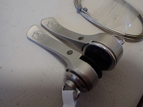 Leviers De Vitesse Campagnolo Victory NOS - Ancien Down-tube Pour Vélo Course