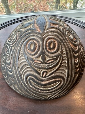 Papua New Guinea Incised Ceramic Kamana Sago Bowl 20th Century