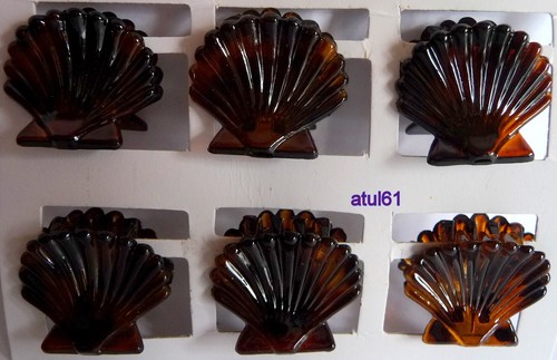 BLACK / BROWN SHELL SMALL HAIR CLAW CLAMPS HAIR CLIPS HAIR GRIPS ACCESSORIES NEW - Picture 5 of 7