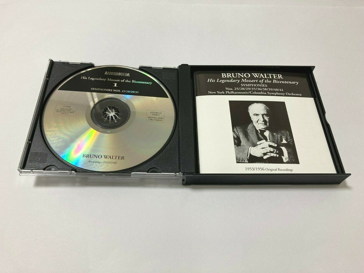 Bruno Walter 3CD Mozart Symphonies 25/28/29/35/36/38/39/40/41 NY