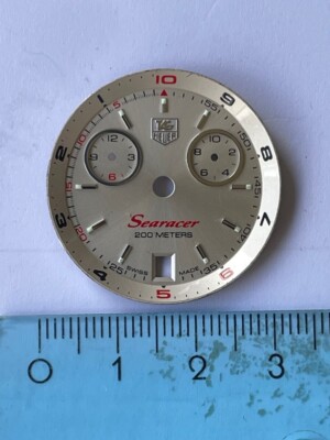 Lot De 4 Cadrans Tag Heuer - 3 En 26mm Et 1 En 19mm, Pour Collection Ou Réparation
