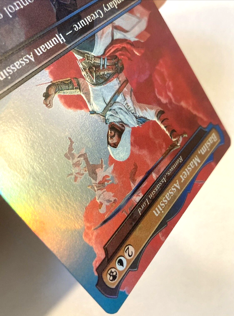 MTG secret lair assassin's creed  foil2箱 MTG Basim, Master Assassin RAINBOW FOIL Secret Lair x