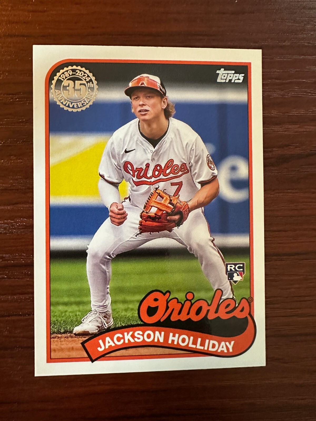 2024 Topps Update 1989 Topps #89US-38 Jackson Holliday Baltimore Orioles