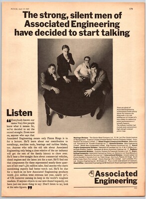 Associated Engineering Group 1967 Print Ad