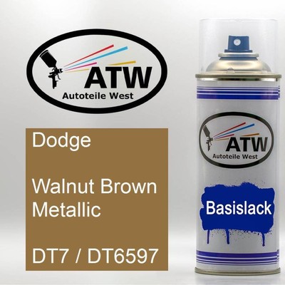 Dodge, Walnut Brown Metallic, DT7 / DT6597, 400ml Sprühdose