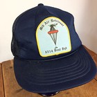 Vtg 70s 80s Army Military Air Force Paratrooper Nasa Helicopter Plane Hat Cap