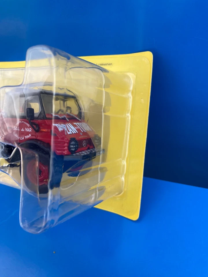 POMPIERI 1/43 N°27 Mercedes-Benz Unimog 421 CCFL CAMION CISTERNA VAR NUOVO - Immagine 2 di 4