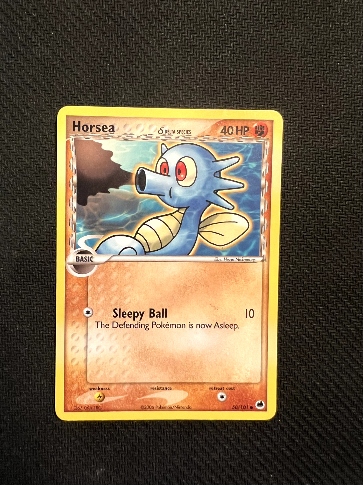 Horsea - (Delta Species) 50/101 Dragon Frontiers Regular LP