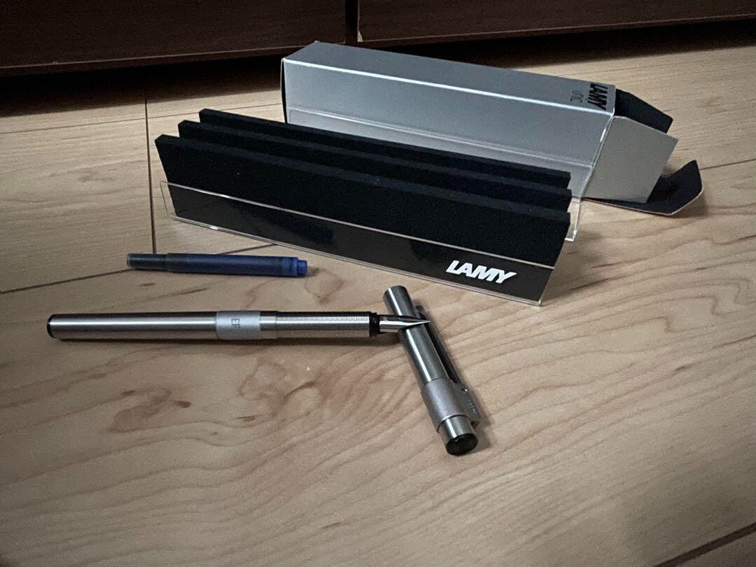 LAMY unic 万年筆 EF 585 W.GERMANY 箱付き未使用品