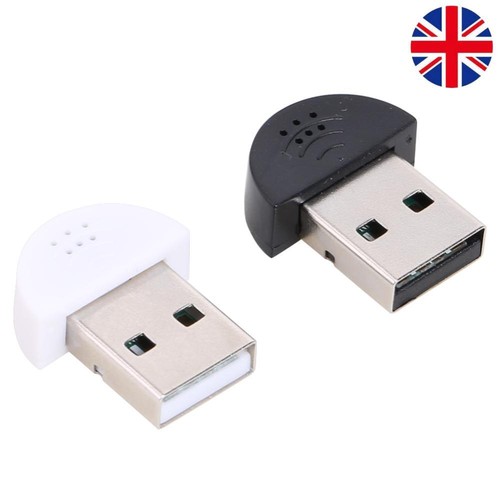 Portable Studio Speech Mini USB Microphone Audio Adapter USB Driver for PC
