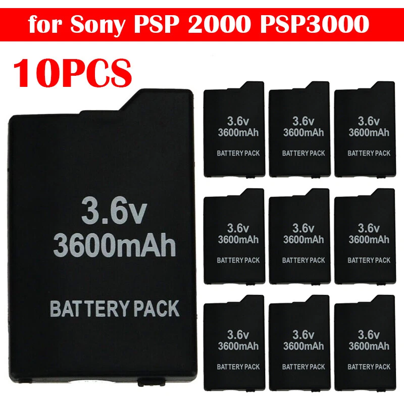 3600mAh Rechargeable Replacement Battery for Sony PSP Slim 2001 2000 3000 2006 3600mAh Rechargeable Replacement Battery for Sony PSP Slim 2001 2000 3000 2006