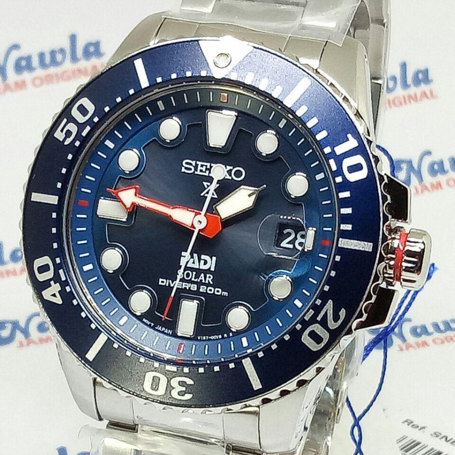 Brand New Seiko Prospex PADI SNE549P1 Divers Solar Special