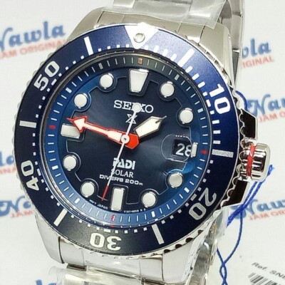 Brand New Seiko Prospex PADI SNE549P1 Divers Solar Special Edition