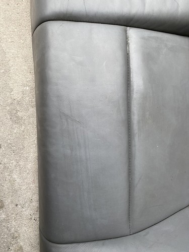 2003 Bmw E46 M3 Coupe Rear Seat Pad Dove Grey Leather - Picture 3 of 5