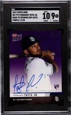 2019 TOPPS NOW Opening Day #OD-FTC FERNANDO TATIS JR. RTOD RC SGC 9 MT+ 10 Auto