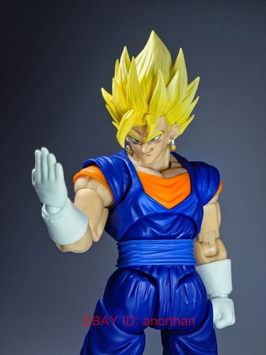 OC Toys 002 SHF Dragon Ball Vegeth Super Saiyan SSJ 1/12 kit scultura testa stock - Foto 2 di 4
