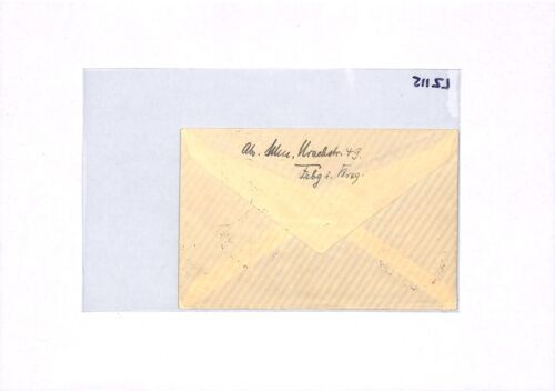 GERMANY GRAF ZEPPELIN Air Mail Cover *DEUTSCHLANDFAHRT* 1939 Eger Freiburg LZ115 - Picture 6 of 9