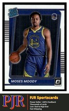 2021 Donruss Optic #184 Moses Moody Golden State Warriors