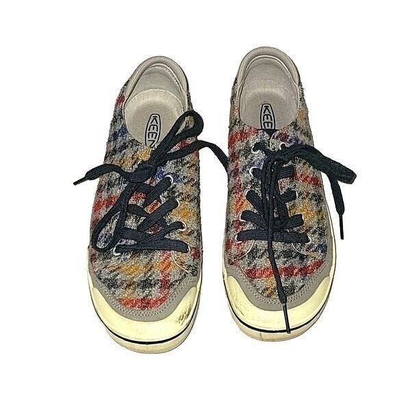 Sneakers stringate KEEN Elsa IV pied de poule 9 plaid outdoor designer collegiale