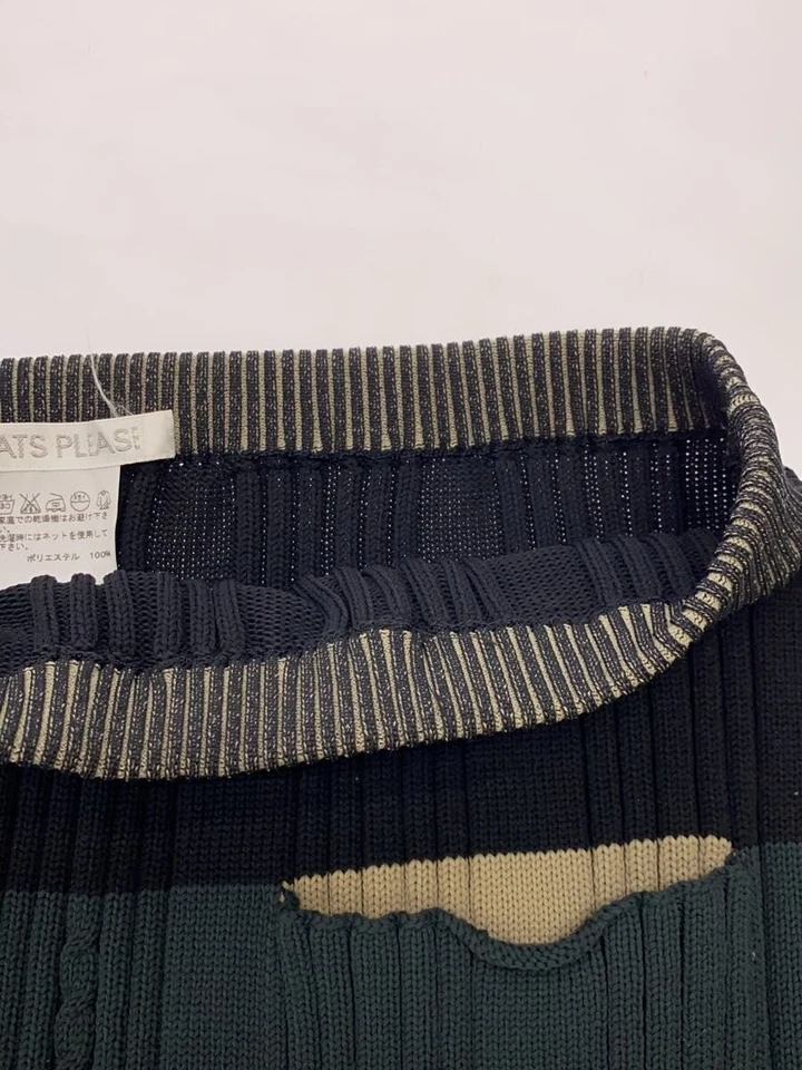 Falda Pleats Please ISSEY MIYAKE Caqui Poliéster Talla 3 Usada Foto 3 de 4