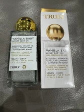 TRULY VANILLA BABY LUXURY BODY OIL - New In Box - 1.7 Oz - Free Shipping