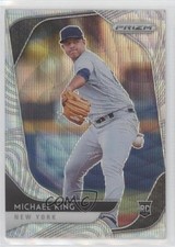 2020 Panini Prizm Blue Wave Prizm 49/60 Mike King Michael King #67 10k8