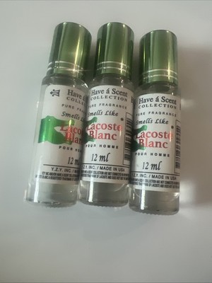 Smell Like Lacoste Blanc Perfum Oil