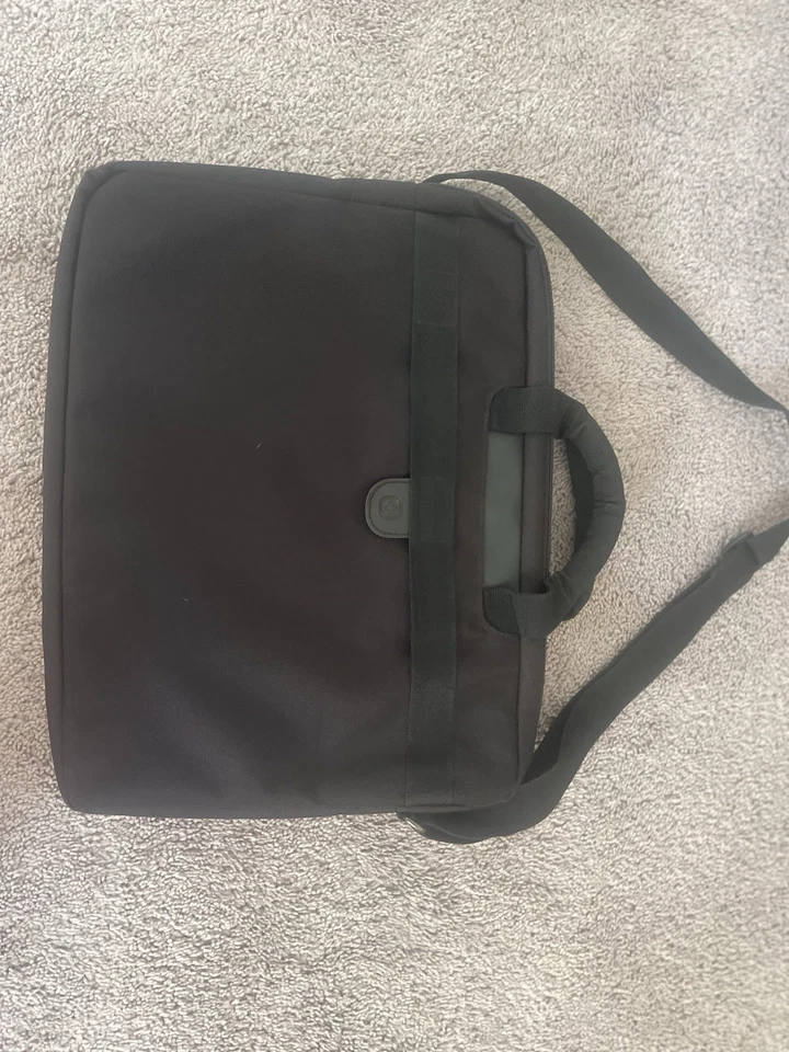 瑞士笔记本电脑包2节肩带黑色灰色 — 第 3/4 张图片