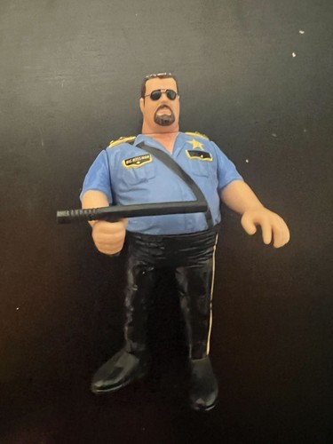WWF Hasbro Series 1 Big Boss Man with Nightstick 1...
