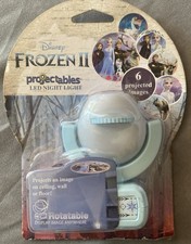 Disney Frozen 2 Projectables LED Night Light Plug-in, Dusk to Dawn Sensor New