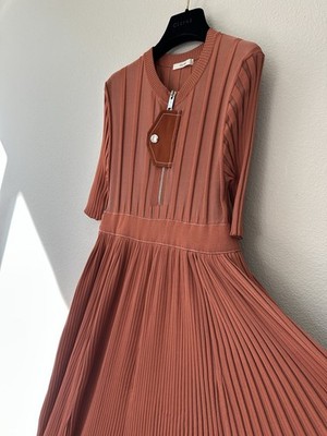 Celine Ribbed Knit Long Dress M Summer 2016 Runway Phoebe Philo | eBay Celine Ribbed Knit Long Dress M Summer 2016 Runway Phoebe Philo | eBay