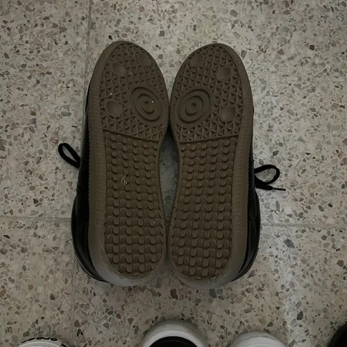 German Military Black Sneakers, Size 260, Unworn Official