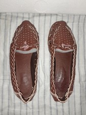 Vintage Soviet Women's Leather Sandals Retro USSR New Condition