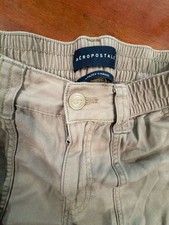 Aeropostale Utility Cargo Pants Size XS Tan Cotton
