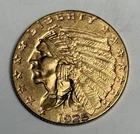 Mint State 1925-D Indian Head Gold Quarter Eagle All Original! U.S. $2.50 Low MS