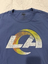 Men’s Los Angeles Rams 47 Brand Shirt Large Blue - NWOT