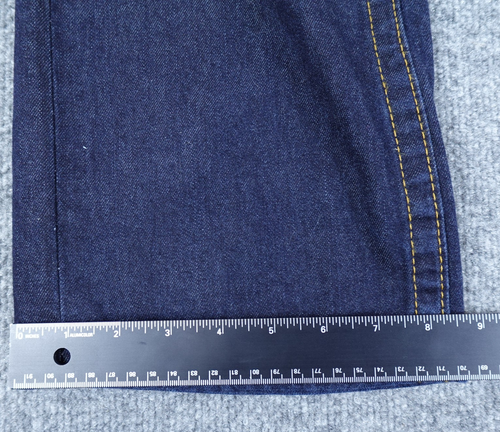 Jeans True Religion uomo 35x32 lavaggio scuro gamba dritta patta tasca design denim - Foto 5 di 14