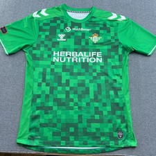 Real Betis 2022 2023 Herren Fußball Trikot Large Hummel Herbalife...