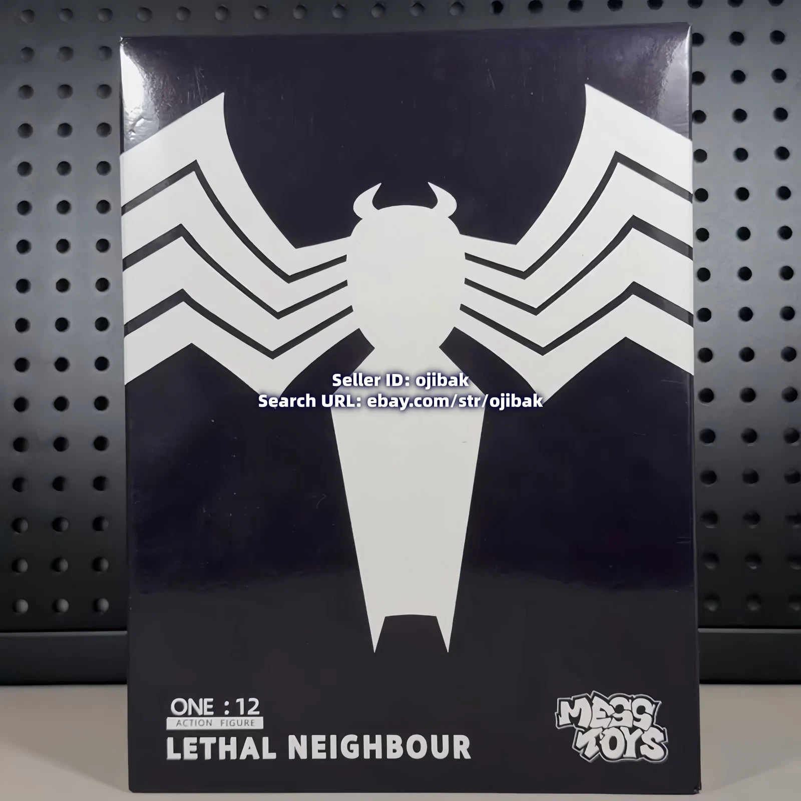 Mess Toys Venom Lethal Neighbor 1/12 Spider-Man Symbiote Action Figure US STOCK image 2