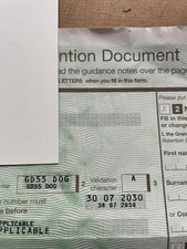 Cherished Number Plate GD55 DOG (Good Dog!)