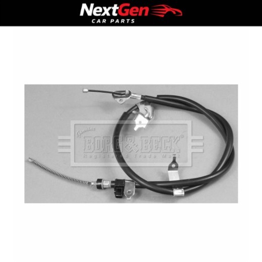 Borg & Beck Brake Cable Lh Rear for Toyota Yaris 05- (Drum)