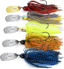 by Bladed Jig Fishing Lures Multi-Color Kits Irresistible Vibrating Action