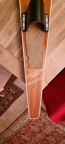 monosci acqua freyrie vintage epoca anni 70 nautico legno campione del mondo sci - Foto 7 di 11