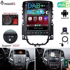 DAB+ 9.7" Android 15 Carplay Car Radio Stereo For Opel Vauxhall Astra J GPS Navi