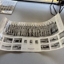 Lackland Air Force Base Vol 914e Escadron 3706 juillet 1961 Photo + noms signés