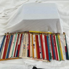 Vintage Advertising Pencils Lot Mixed Color Good BankAmericard Nixon & Co 50+ pc