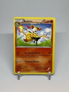 Pokemon TCG Braixen XY Fates Collide 12/124 Regular Uncommon Card