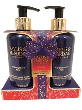 2 Pc Baylis  Harding Gift Set Hand Wash  Body Lotion Moonlight Fig Pomegranate
